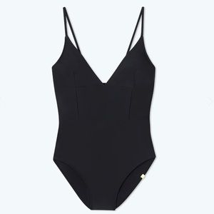 Summersalt The Wave Black One Piece Bathing Suit - Women’s size 4
